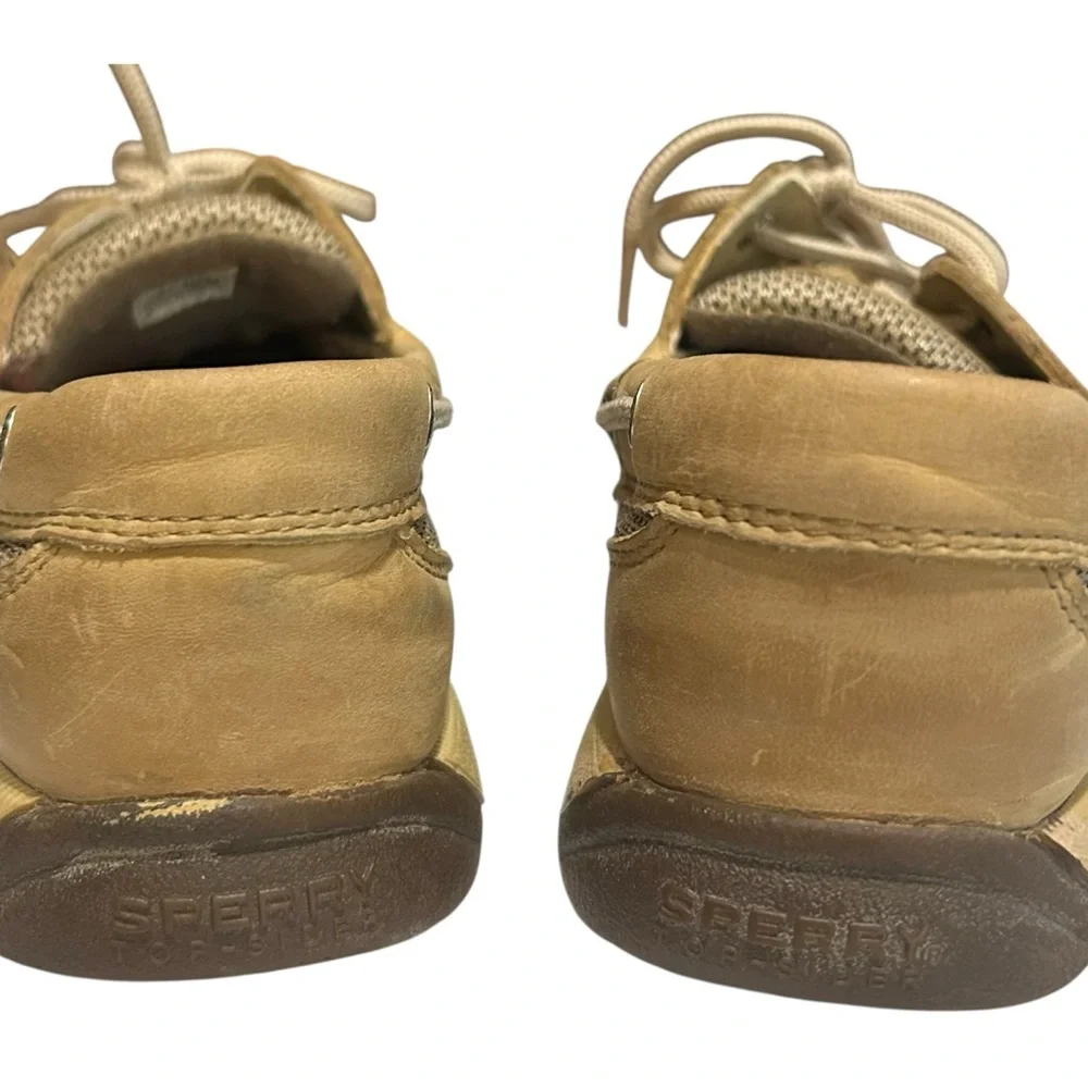 Sperry Tan and Brown Boat Shoes